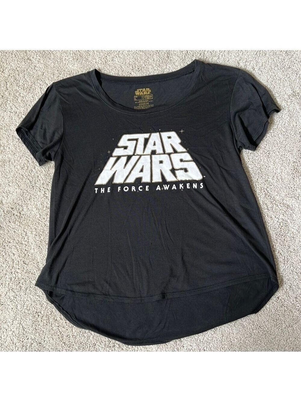 Star Wars “The Force Awakens” vintage tee. Size L